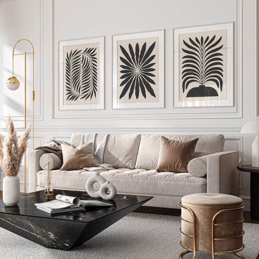 طقم تابلوهات- 3 قطع -40×60سم - PIC198