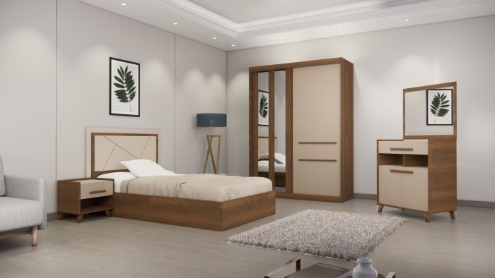 VINICIA Bedroom 3 piece, VINICIA- 1BED-- TBR003