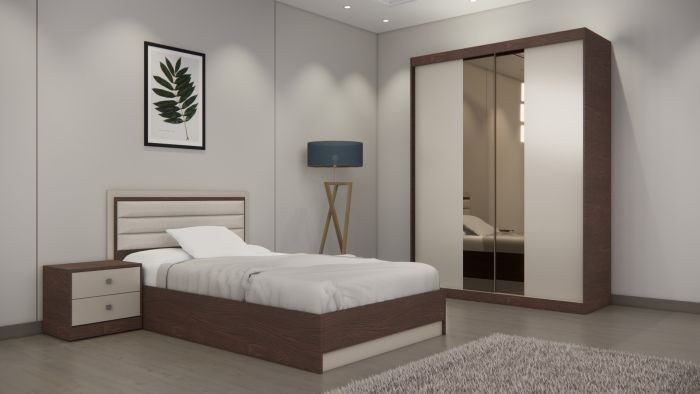 RIMMINI Bedroom 3 piece, RIMMINI- 1BED- TBR002