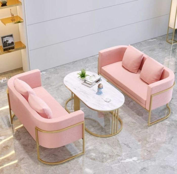 Outdoor set 3pieces, Pink*Golden - S138