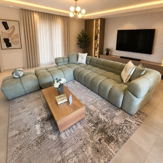 ركنة خشب زان 310×210سم - RUK1