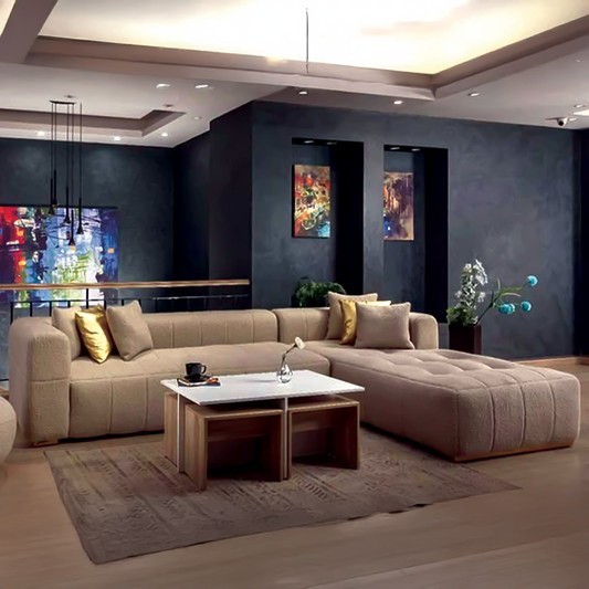 ركنة خشب زان 300×200سم - KAB6