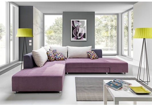 ركنة سرير خشب زان 200×265سم - ألوان متعددة - DECO253