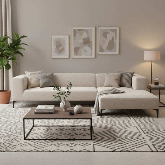 ركنة خشب زان 280×170سم - DECO407