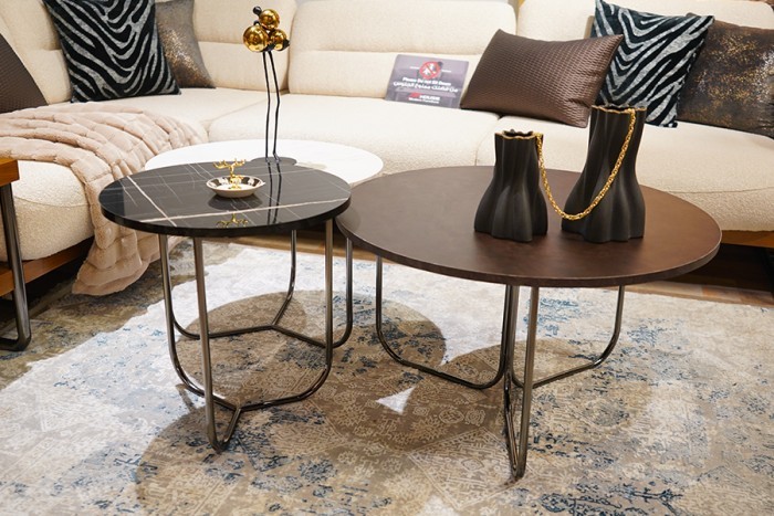 LiLi coffee table set, three pieces, art-202