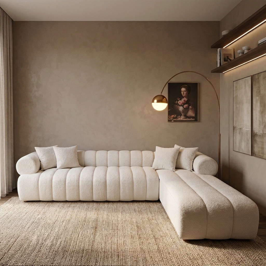 ركنة مودرن بقماش راستا 300×200 سم -Sz1116