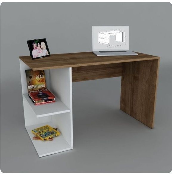 Desk, White*Brown - A102