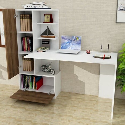 مكتب مع وحدة تخزين 140×140سم - HMX68