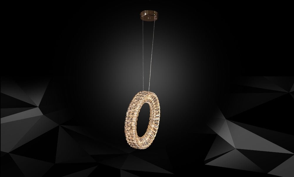 LM - 9959/400-A - طولى  CRYSTAL LED معلقة