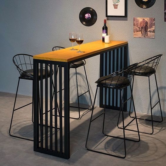 Dining Table, 5 pieces Black *Hazel - DT141
