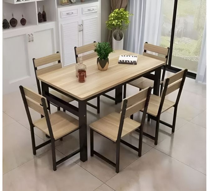 Dining table, Black*Beige - S68