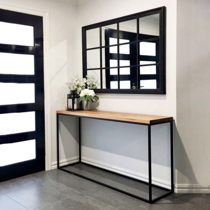 كونسول مع مرايا 120سم - اسود*بيج - st171
