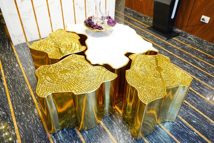 Jidia coffee table set, 4 pieces, art-193