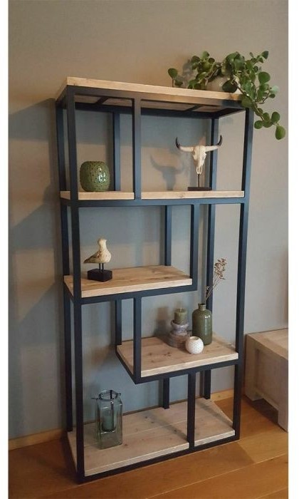 Display unit, 150x35x90cm, Black - S19