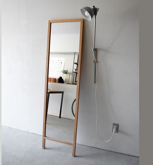 مرايا استاند خشب طبيعى 50×175سم - DOR229