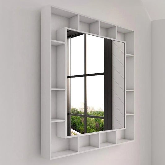 مرايا مع أرفف ديكور 80×60سم - DOY13