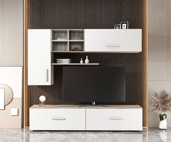 TV Unit, White - APP15