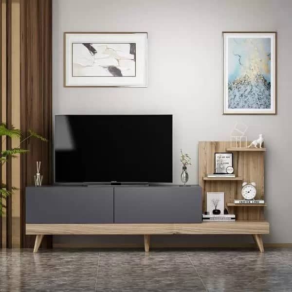 TV Unit, Beige*Grey - HI436
