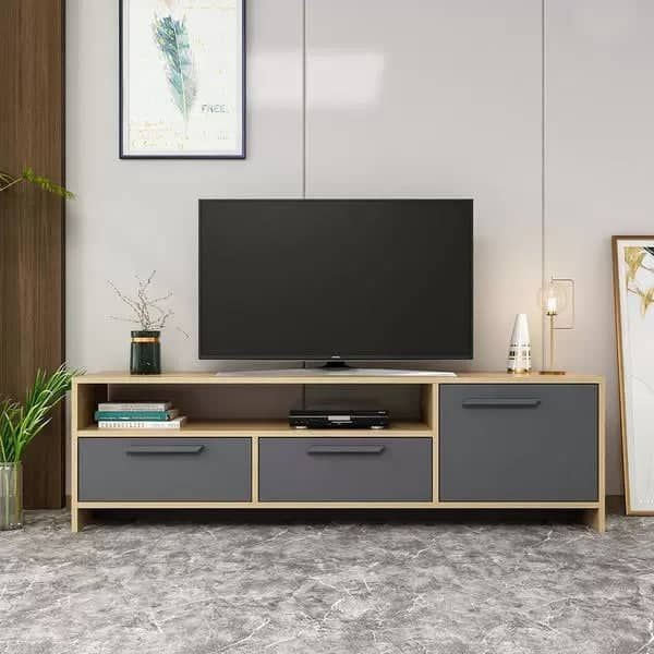 TV Unit, Beige*Grey - HI435