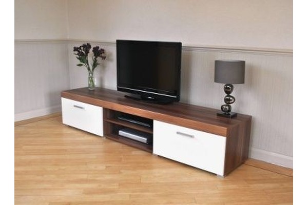 TV Unit, Brown*White - A100
