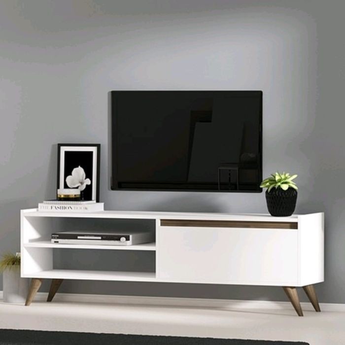 TV Unit, White - A019