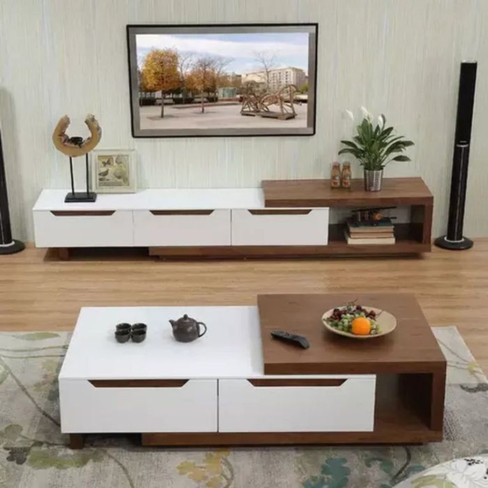 TV table with coffee table - TLV 46