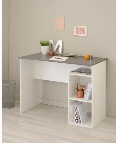 Desk, White*Black - A101