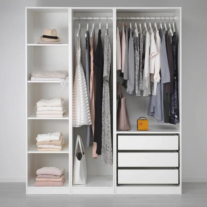 Dressing 160 cm, white - DGR 12