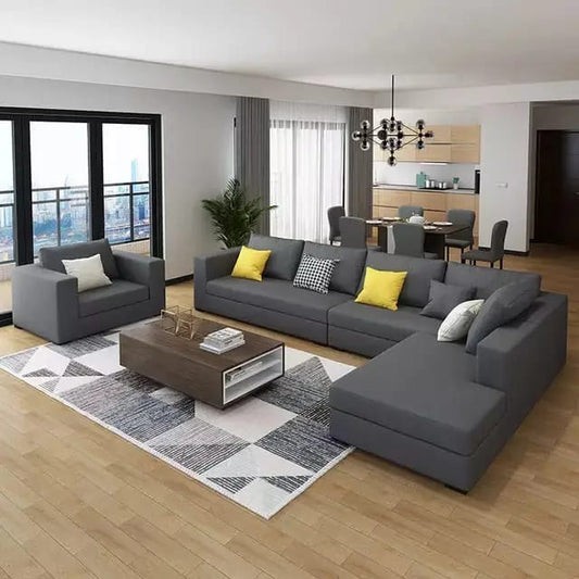 ركنة مع كرسي خشب زان - FAK143