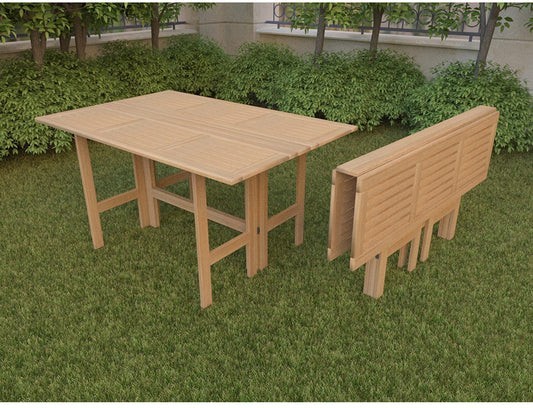 ترابيزة حديقة قابلة للطي 100×150سم-MNR22
