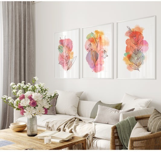 طقم تابلوهات 120×60سم- PIC162