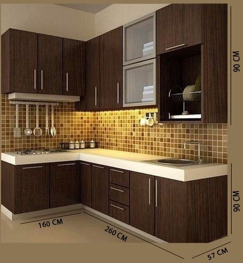 مطبخ 160×260سم - WS257
