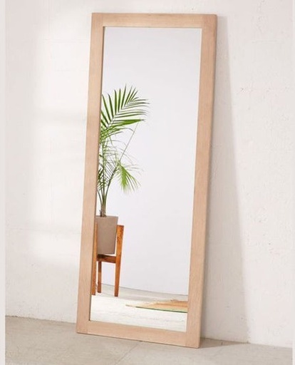 مرايا استاند خشب طبيعى 55×165سم - DOR232