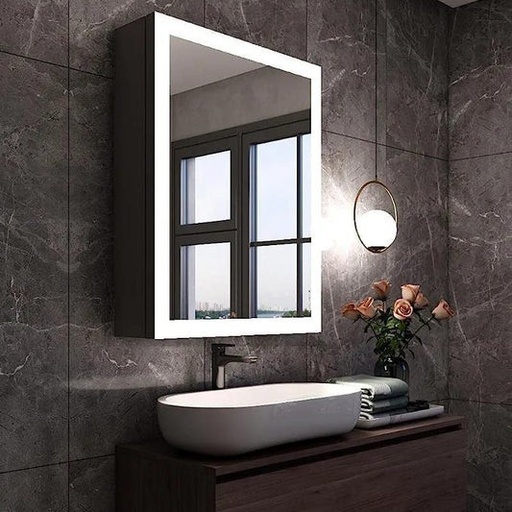 مرايا مع وحدة تخزين 90×60سم - DOY14