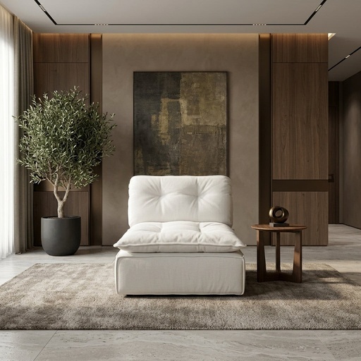 فوتيه بدون يد سولى – Sully Armless Chair
