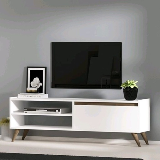 TV Unit, White - A019