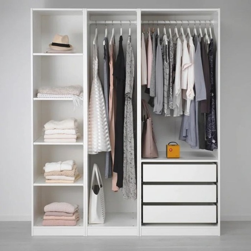 Dressing 160 cm, white - DGR 12