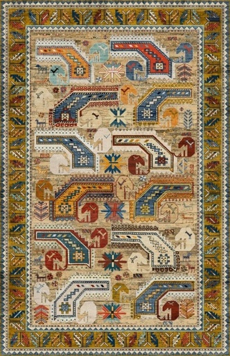 Carpet, multi colors - MO16