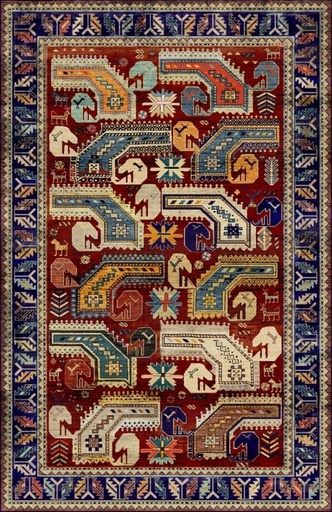 Carpet, multi colors - MO12