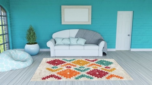 Carpet, multi colors - MO01