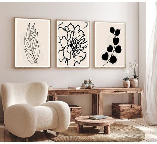 طقم تابلوهات 120×60سم- PIC126