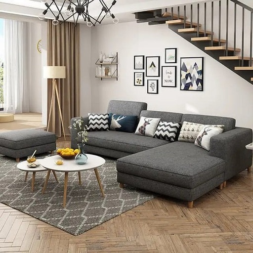 ركنة مع بوف خشب زان - FAK111